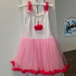 PRINCESS EXPRESSIONS GIRLS Sz M Birthday TuTu Dress